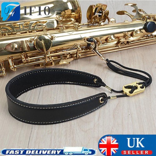 Leather saxophone neck - leather,