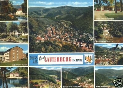 Postcard bad lauterberg harz - postcard,,