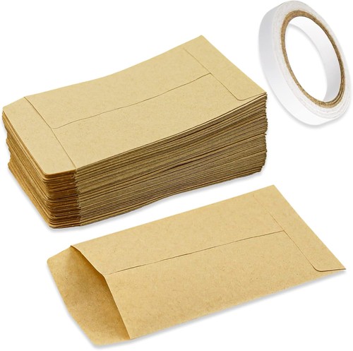 100 pcs small brown - 100,