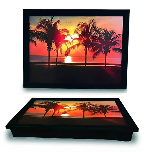 Sun set laptray with soft - laptray,
