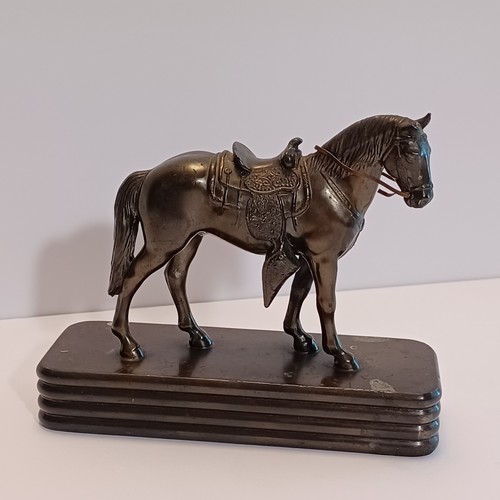 Vintage bronze tone horse - vintage,