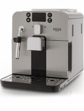 Gaggia Brera Black Automatic Bean To Cup Espresso Coffee Machine Silver/Black