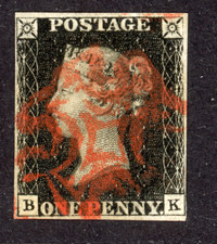 GB stamp, 1840, Queen Victoria