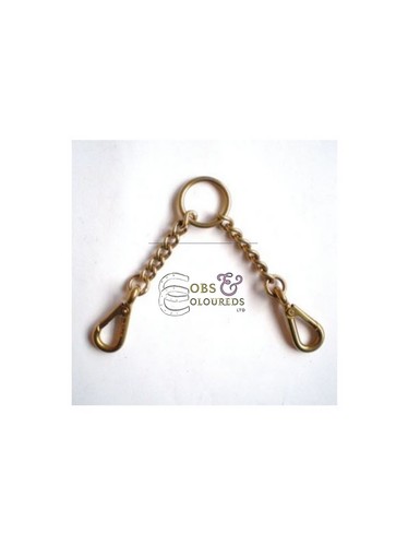Solid brass newmarket chain - solid,