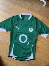 IRELAND 2009/2010 RUGBY UNION HOME SHIRT PUMA JERSEY IRFU SIZE M
