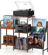 Qlearsoul Record Player Stand