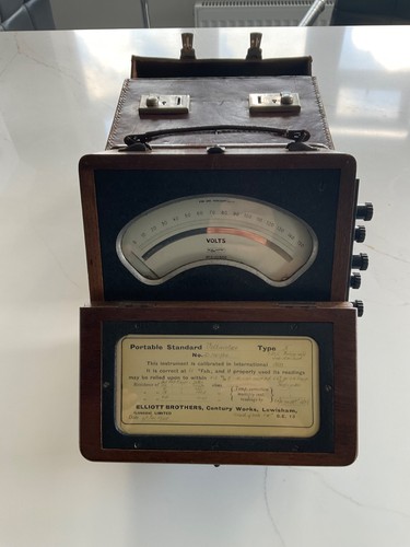 Vintage elliott voltmeter - vintage,