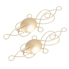 T- 2 Sets Iron Wall Candle