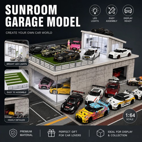 Scale sunroom - 1/64,