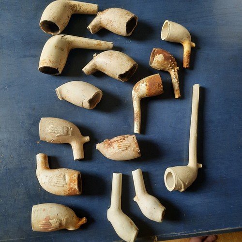 Partial antique vintage clay - antique/vintage,