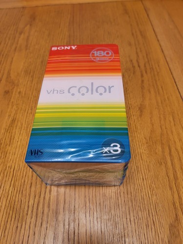 Sony color vhs - x,
