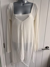 Sarah Pacini White Textured