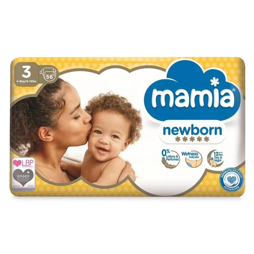 4packs mamia newborn dry - newborn,