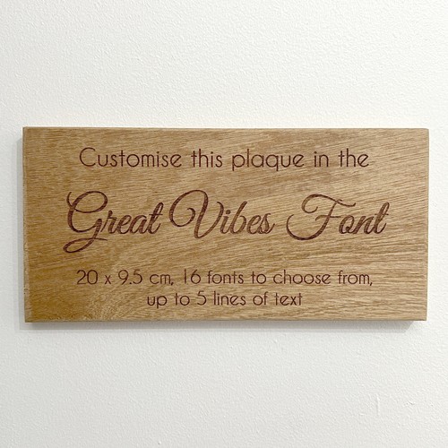 Personalised wooden name - personalised,