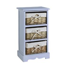 White Wooden Chest of Drawers