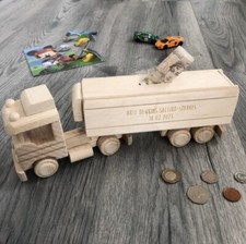 personalised money box Piggy