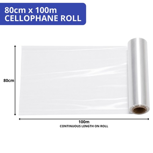 Clear cellophane wrap - clear,