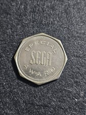 Sega Special Award Token 1990s 