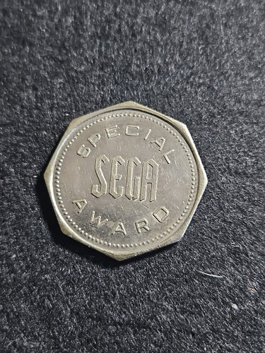 Sega special award - token, 1990s