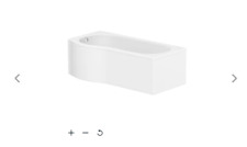 P - Shaped Left handed Shower Bath 1500mm x 700 mm