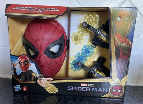 Spiderman mask web shooters - mask,