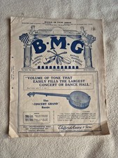 B.M.G. vintage magazine