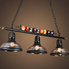 3 Shades Snooker Pool Table Lights Billiard Pendant Lamp Hanging Bar Chandelier