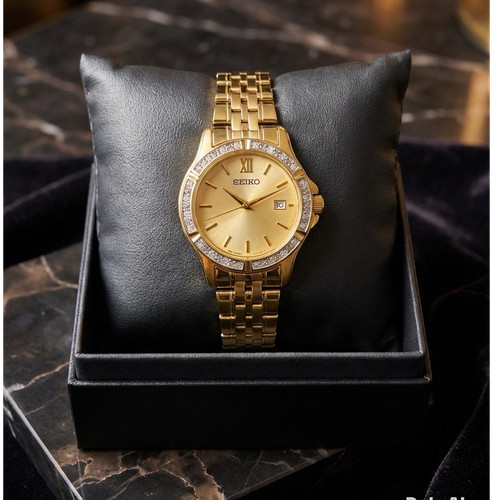 Seiko analogue wristwatch - seiko,