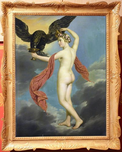 Hand painted classical oil - hand,