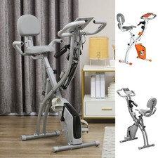 2-In-1 Upright Exercise Bike Adjustable Resistance Fitness Home Cycle Recumbent