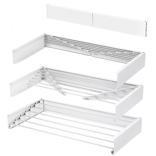Clothes airer wall - clothes, mounted