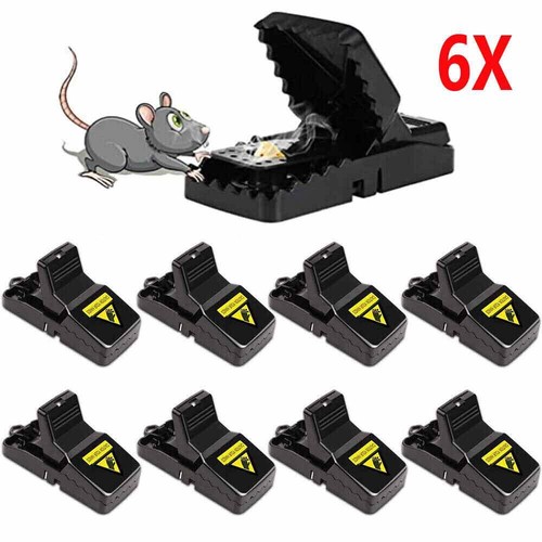 Plastic mouse traps - 6x,