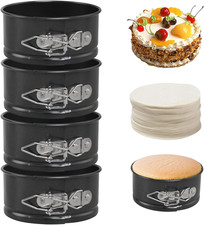 4 Pieces Cake Tins for Baking