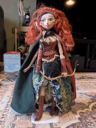Merida doll brave custom - merida,