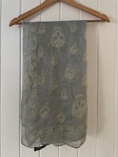 Alexander McQueen Silk Skull