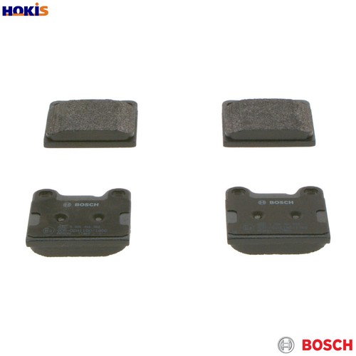 Brake pad set - pad,