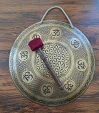 16'' Flower of Life Carving