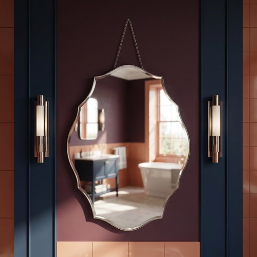 Bevelled ornate scalloped - bevelled,