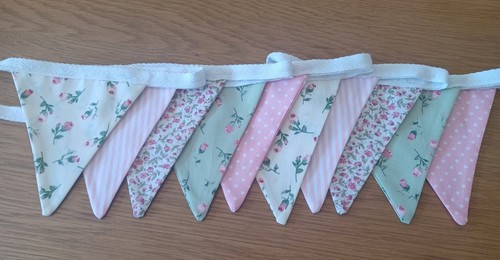 Pink green floral - ,
