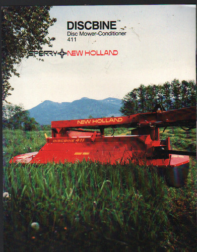1985 new holland discbine - 1985,