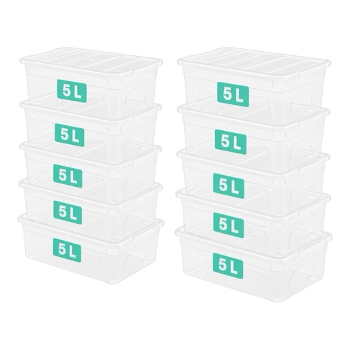 Ladies shoe box - 10, plastic
