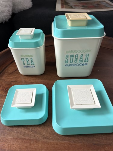 Lustro ware turquoise - ware, white