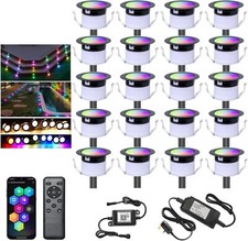 WiFi RGBW+IC Led Decking Lights Waterproof Led Plinth Lights for Terrace/Patio 