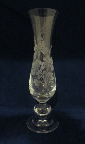 Lovely clear glass - glass, stem