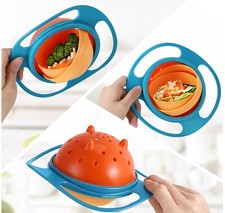 360 Gyro Rotate Feeding Bowl