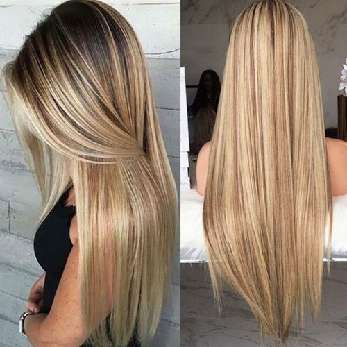 Womens real long straight hair - womens,
