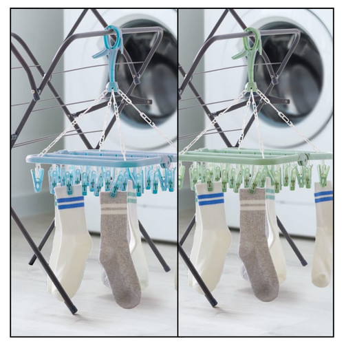Peg folding airer clothes - peg,