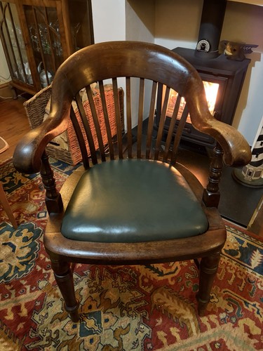 Antique captain chair - antique, captain’s