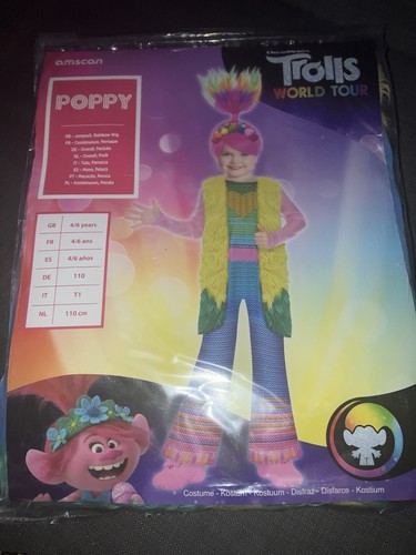 Years trolls costume girls - years,