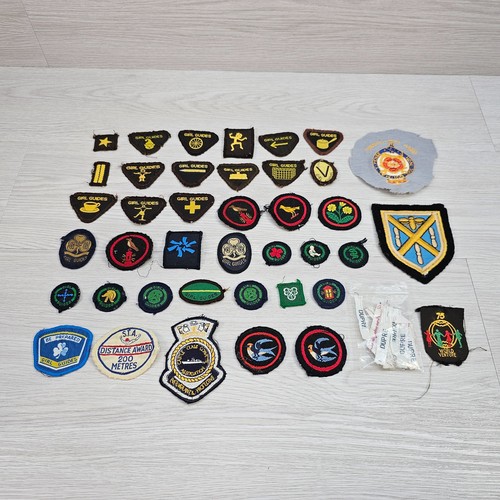 40x vintage girl - vintage, badges